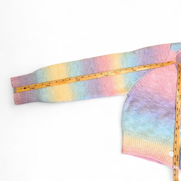 English Factory rainbow cropped cardigan size small - Picture 5 of 7